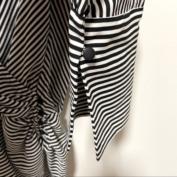 Badgley Mischka Striped Blouse - Picture 8 of 13